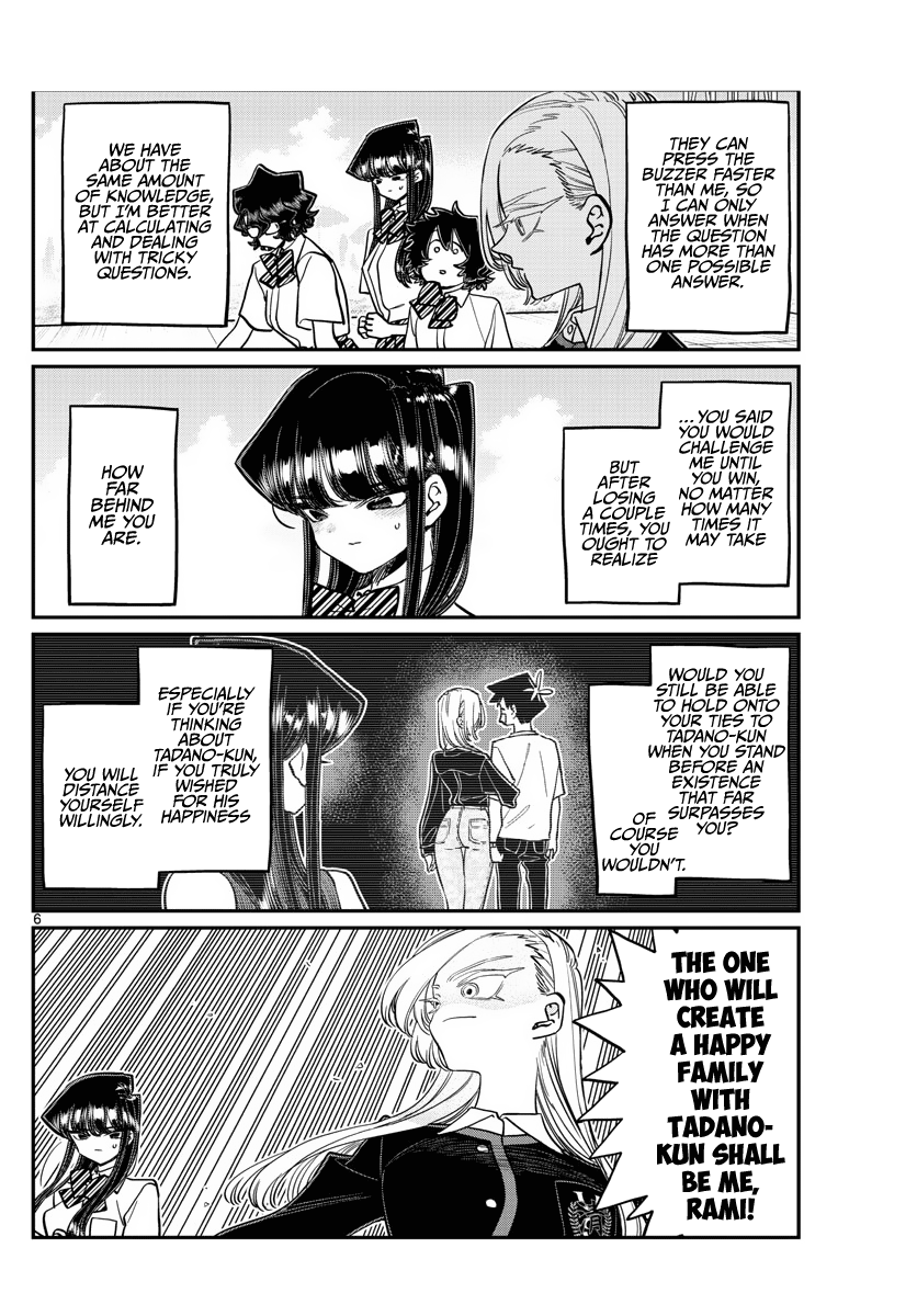 Komi-san wa Komyushou Desu chapter 388 - page 6