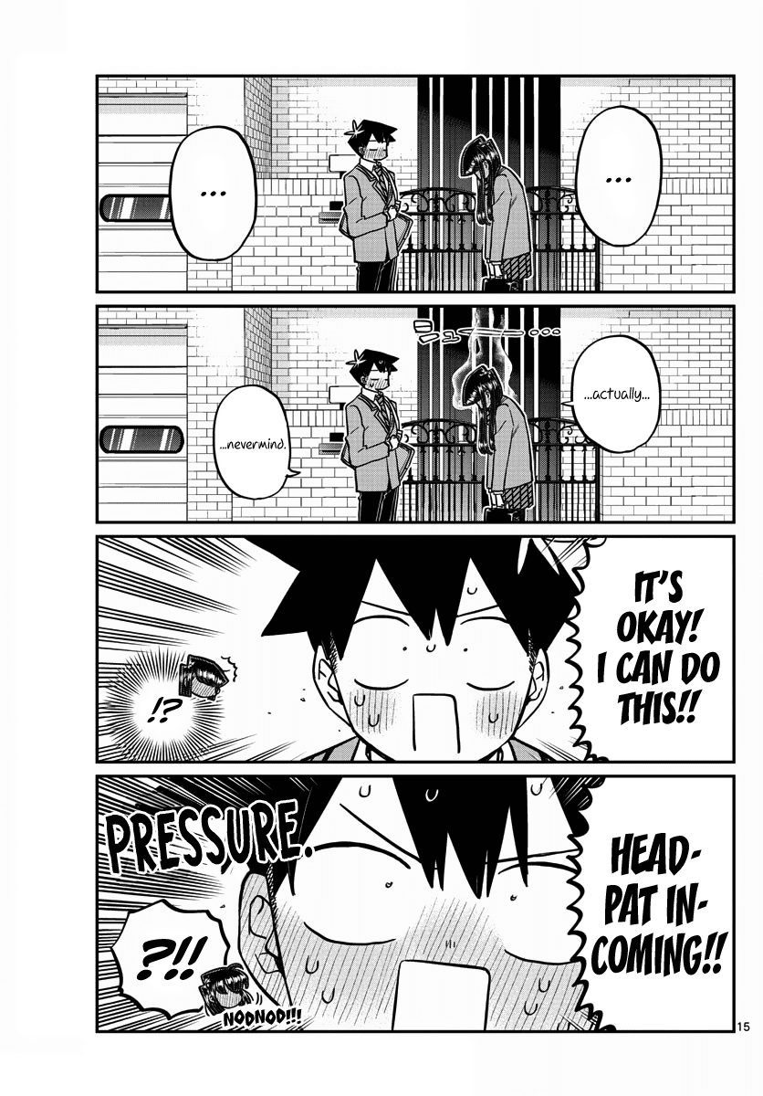 Komi-san wa Komyushou Desu chapter 329 - page 15