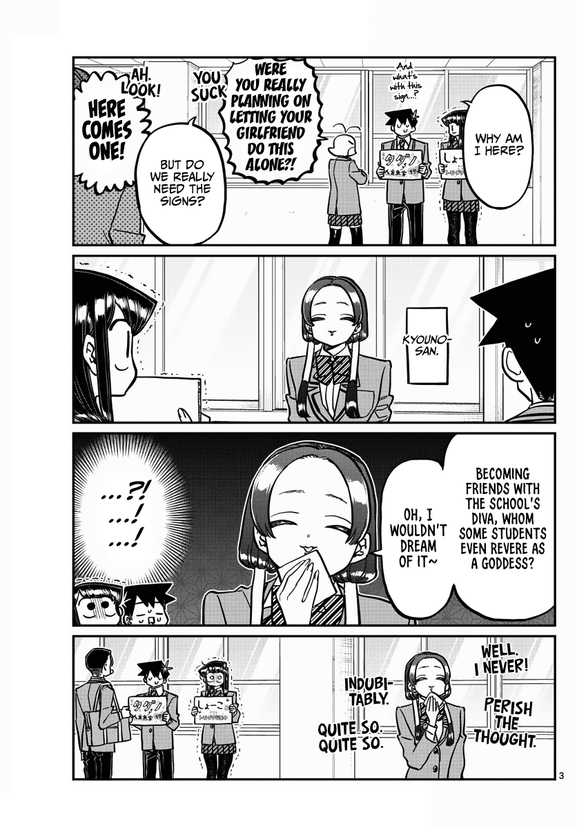 Komi-san wa Komyushou Desu chapter 329 - page 3