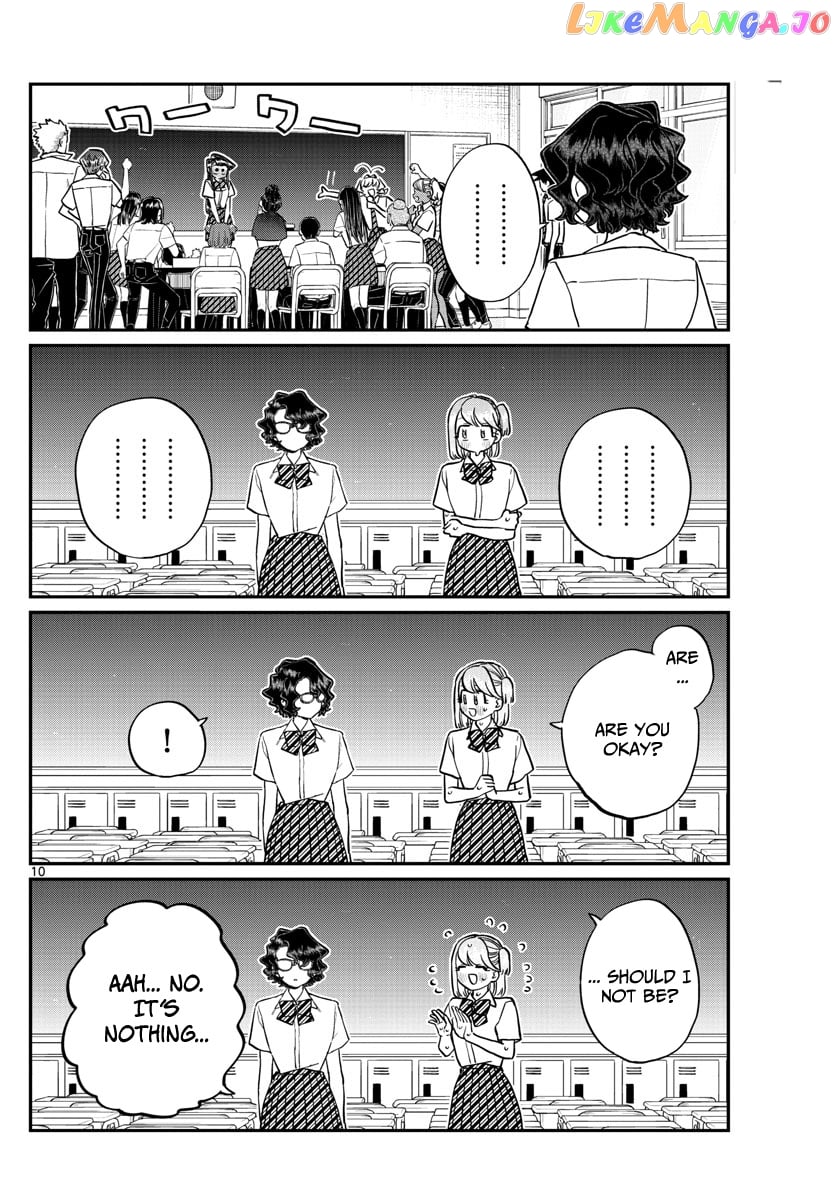 Komi-san wa Komyushou Desu chapter 201 - page 11