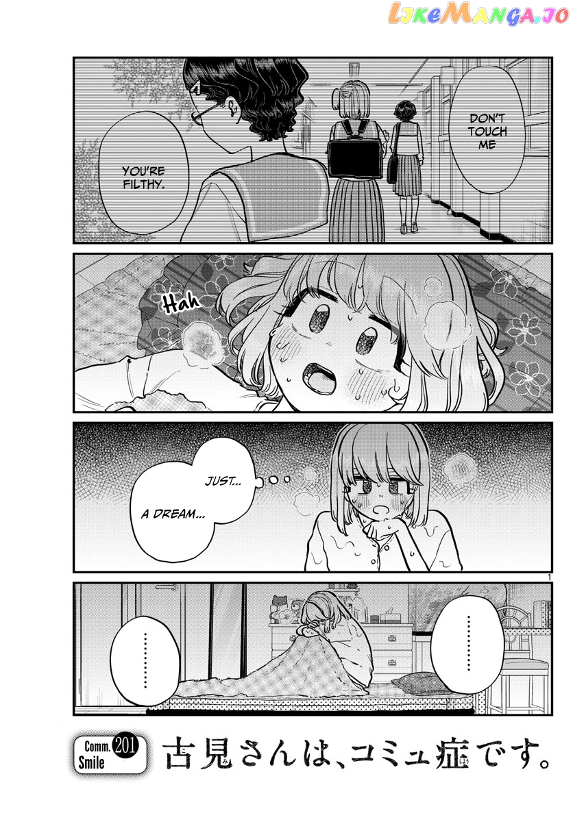 Komi-san wa Komyushou Desu chapter 201 - page 2