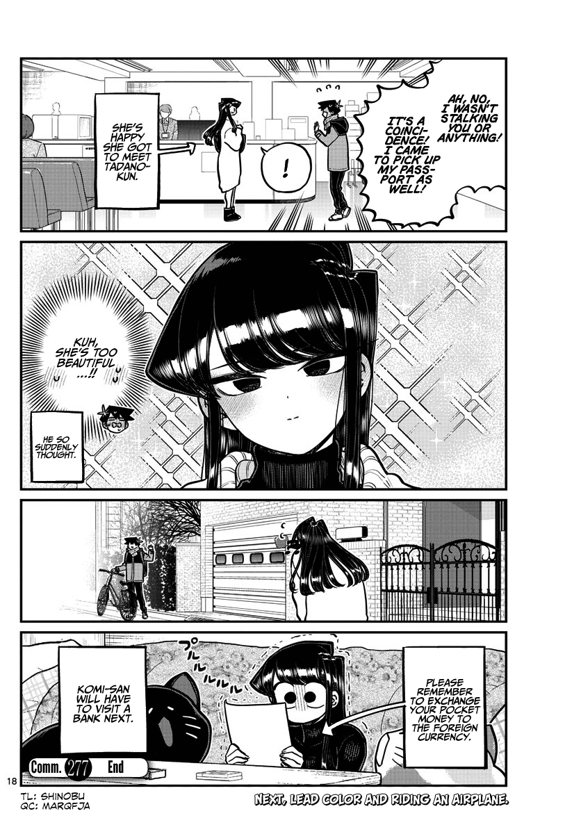 Komi-san wa Komyushou Desu chapter 277 - page 9