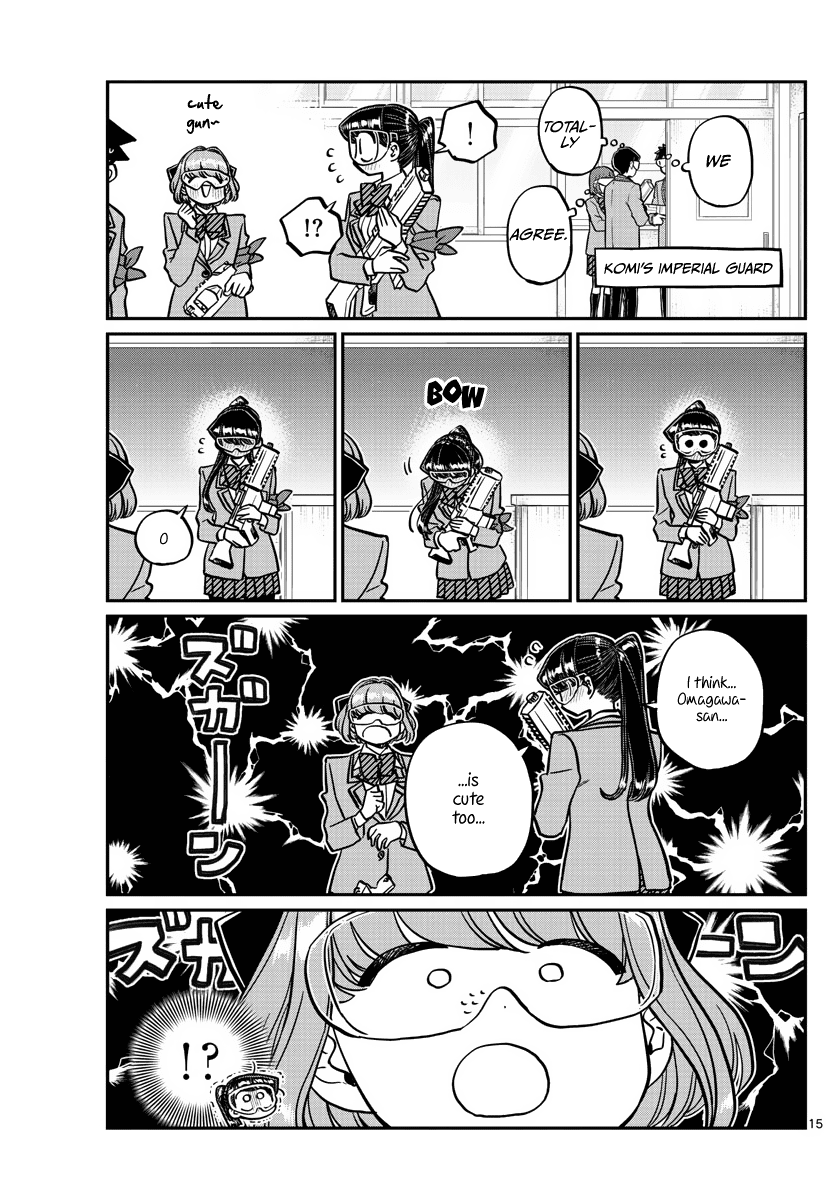 Komi-san wa Komyushou Desu chapter 331 - page 15