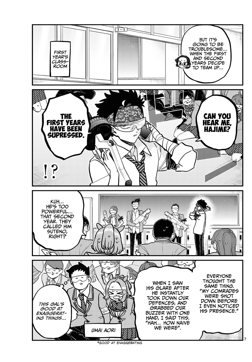 Komi-san wa Komyushou Desu chapter 331 - page 7
