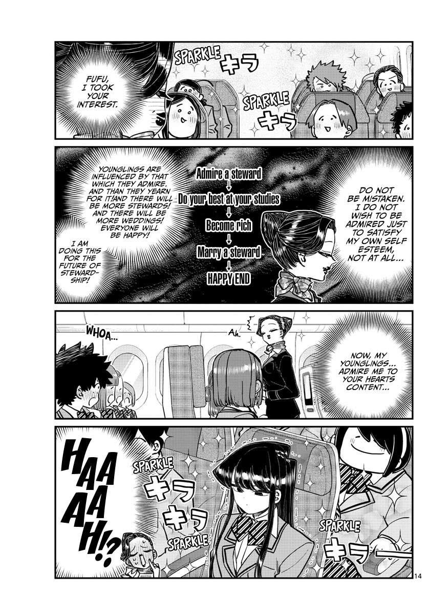 Komi-san wa Komyushou Desu chapter 278 - page 14