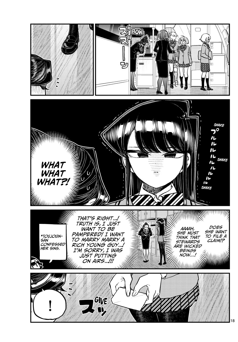 Komi-san wa Komyushou Desu chapter 278 - page 18
