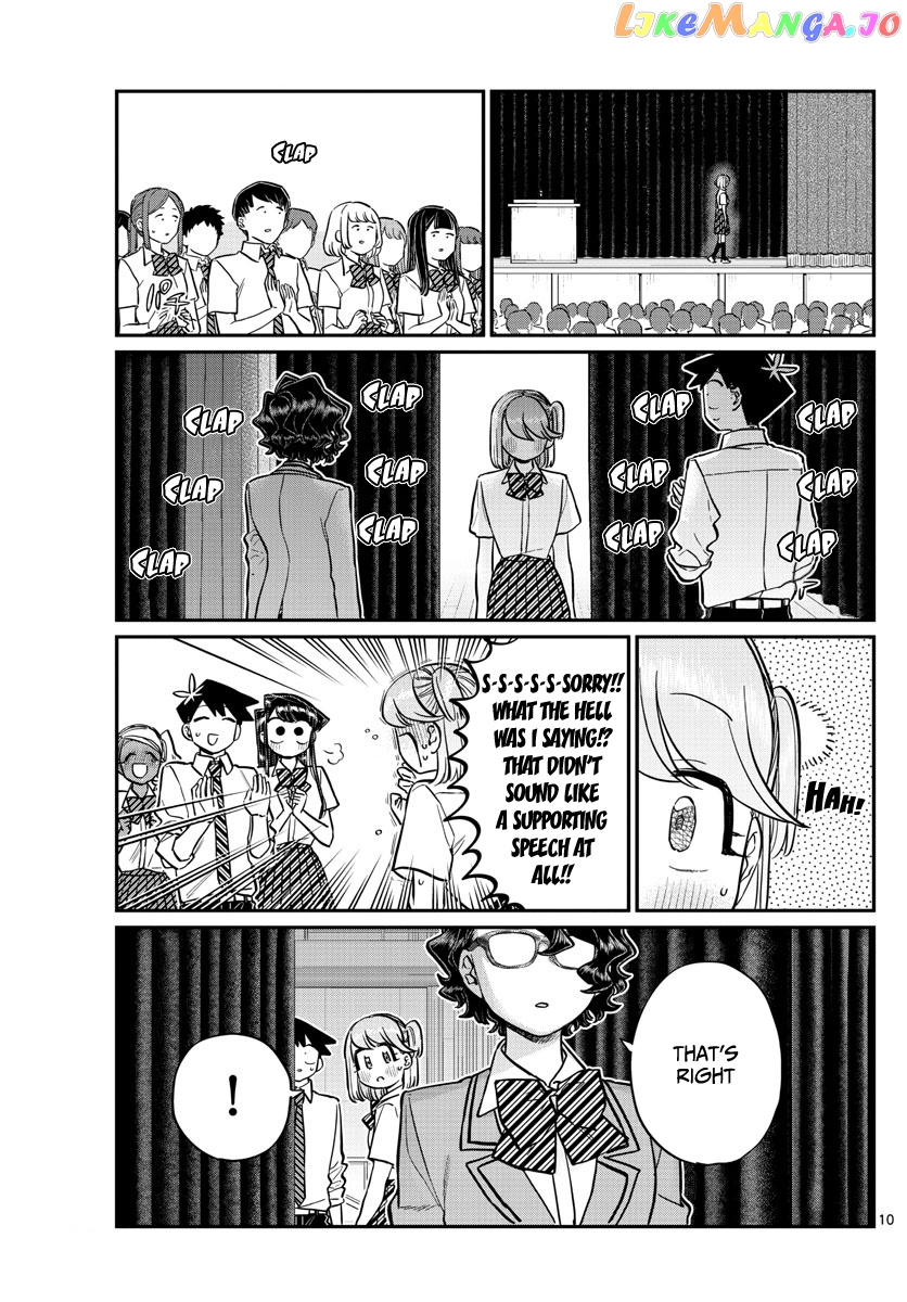 Komi-san wa Komyushou Desu chapter 203 - page 10