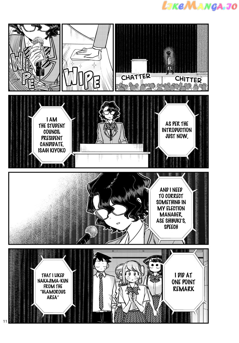 Komi-san wa Komyushou Desu chapter 203 - page 11