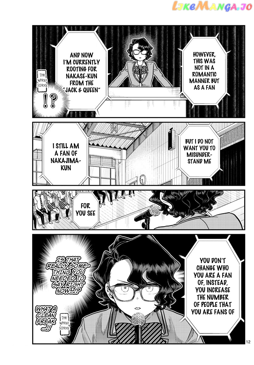 Komi-san wa Komyushou Desu chapter 203 - page 12