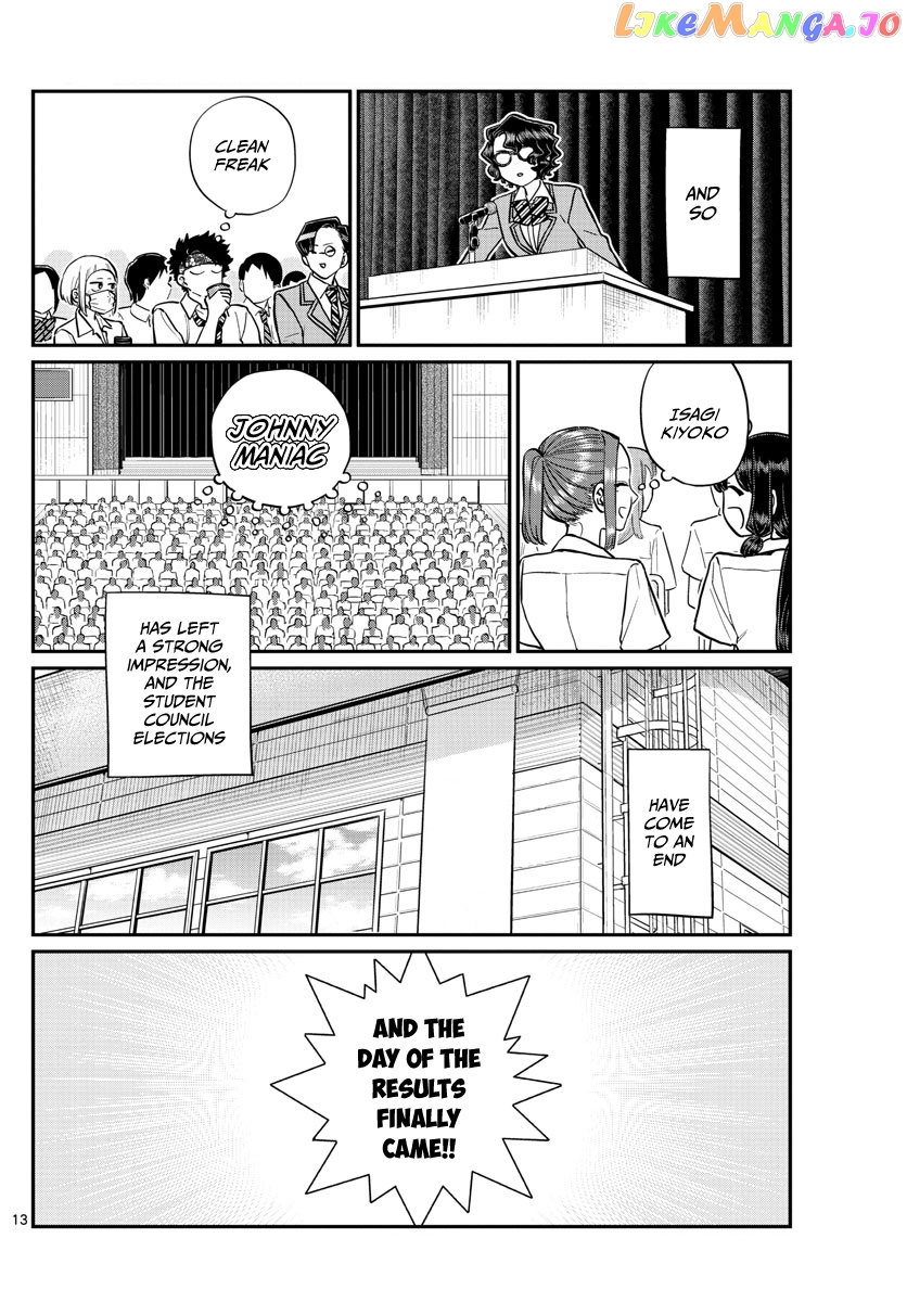 Komi-san wa Komyushou Desu chapter 203 - page 13