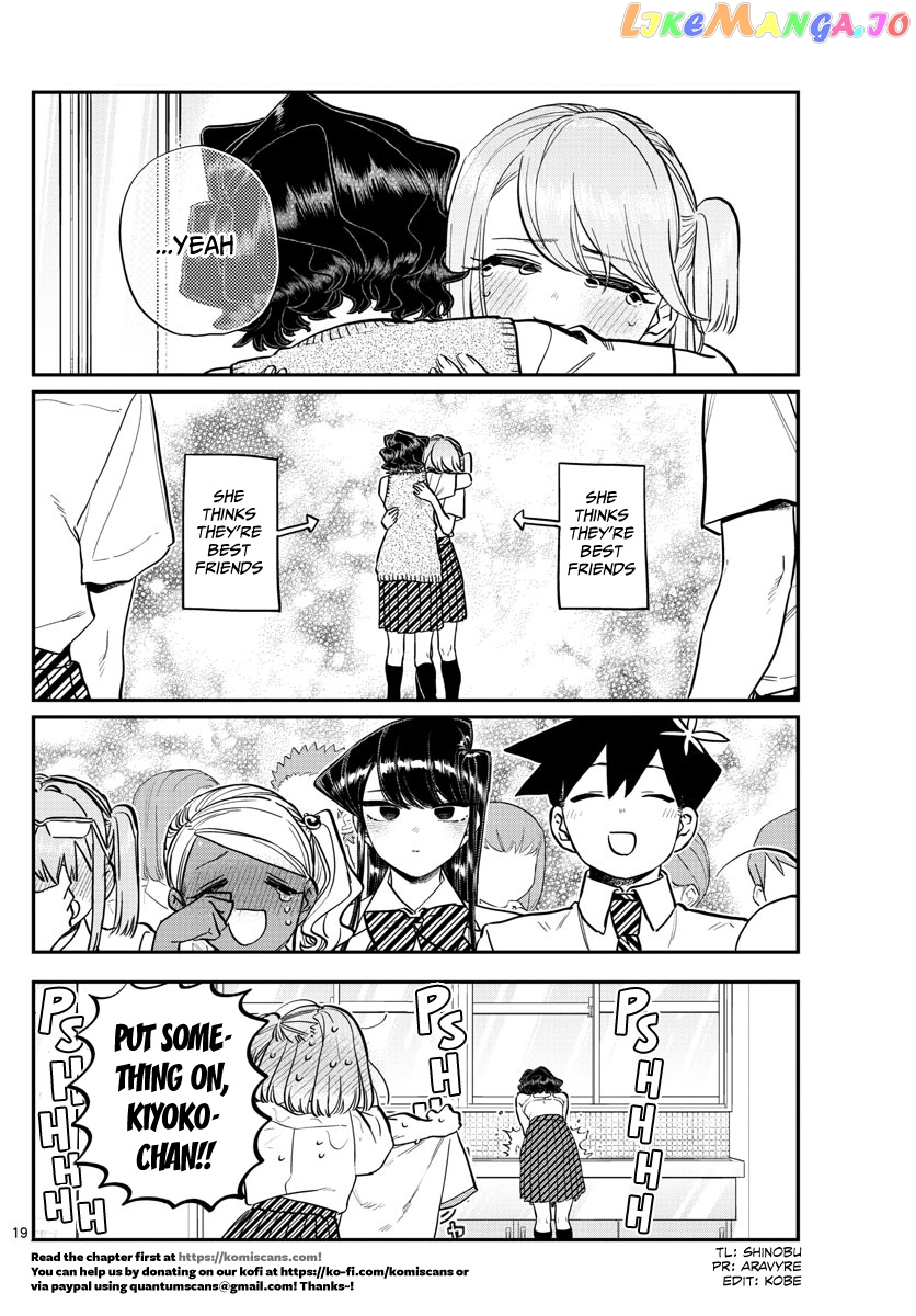 Komi-san wa Komyushou Desu chapter 203 - page 19