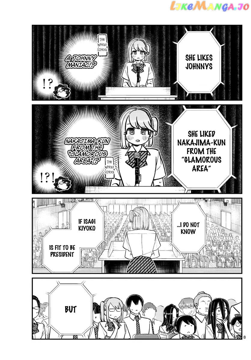 Komi-san wa Komyushou Desu chapter 203 - page 8