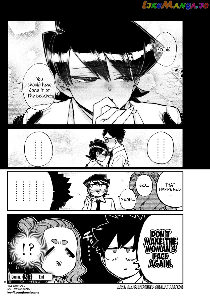 Komi-san wa Komyushou Desu chapter 243 - page 8