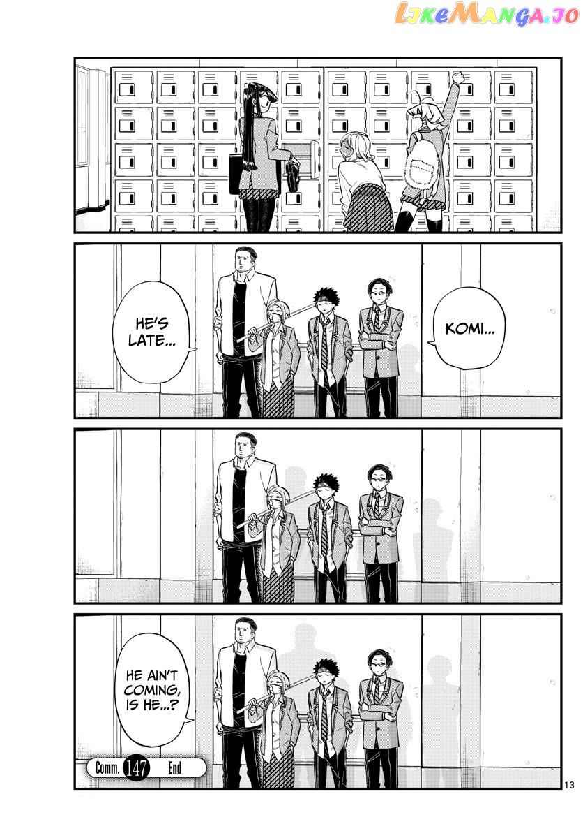 Komi-san wa Komyushou Desu chapter 147 - page 3