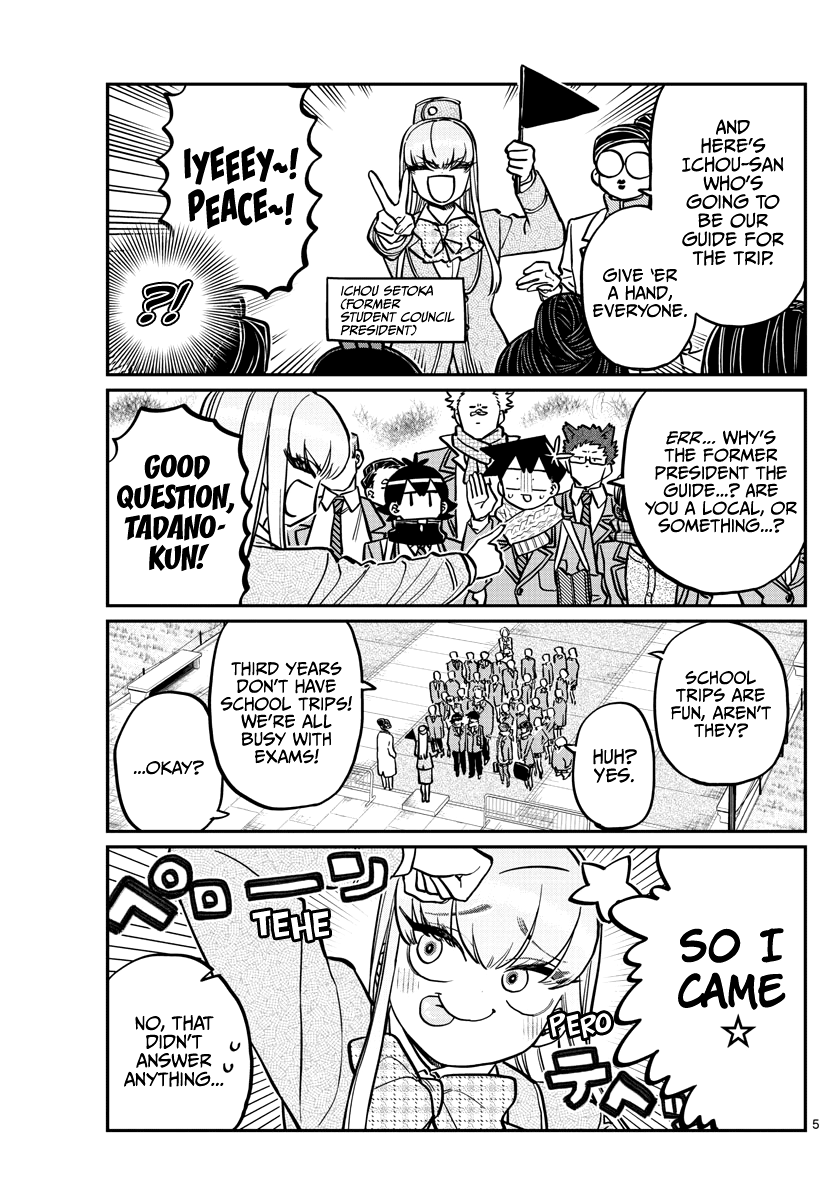 Komi-san wa Komyushou Desu chapter 279 - page 5