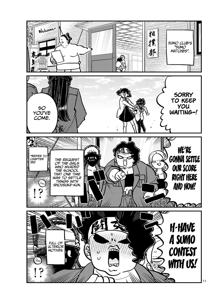 Komi-san wa Komyushou Desu chapter 244 - page 11