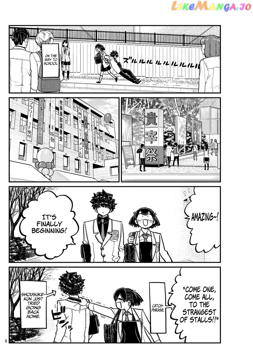 Komi-san wa Komyushou Desu chapter 244 - page 6