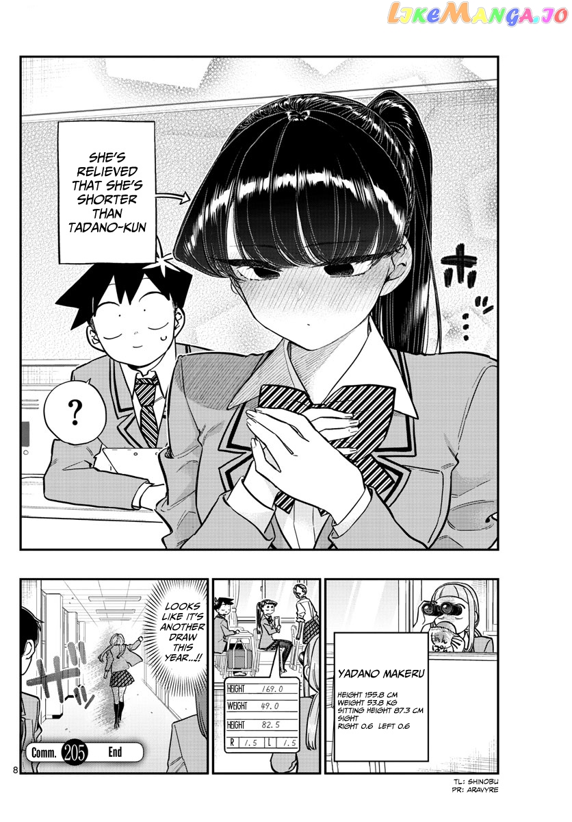 Komi-san wa Komyushou Desu chapter 205 - page 3