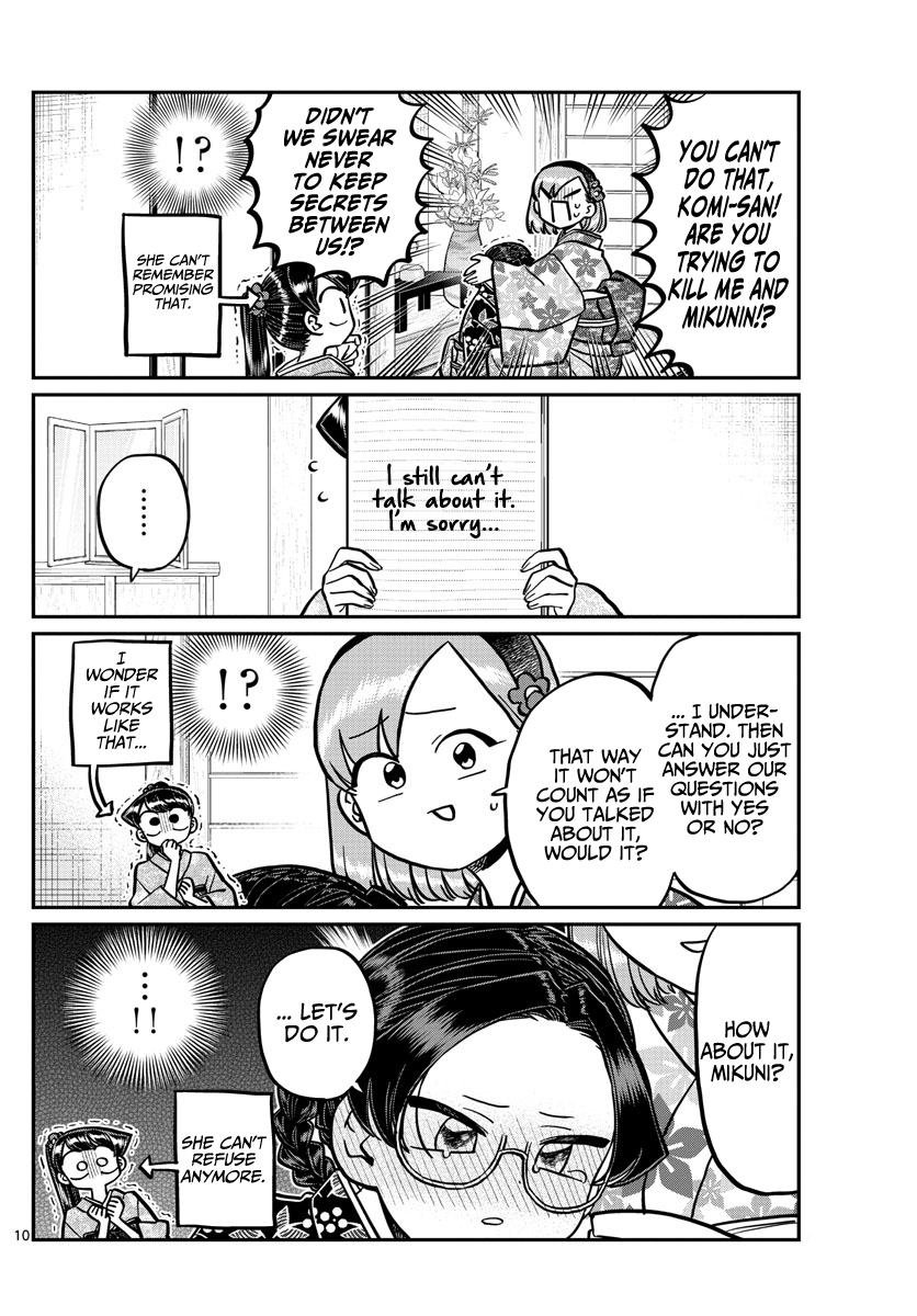 Komi-san wa Komyushou Desu chapter 245 - page 10