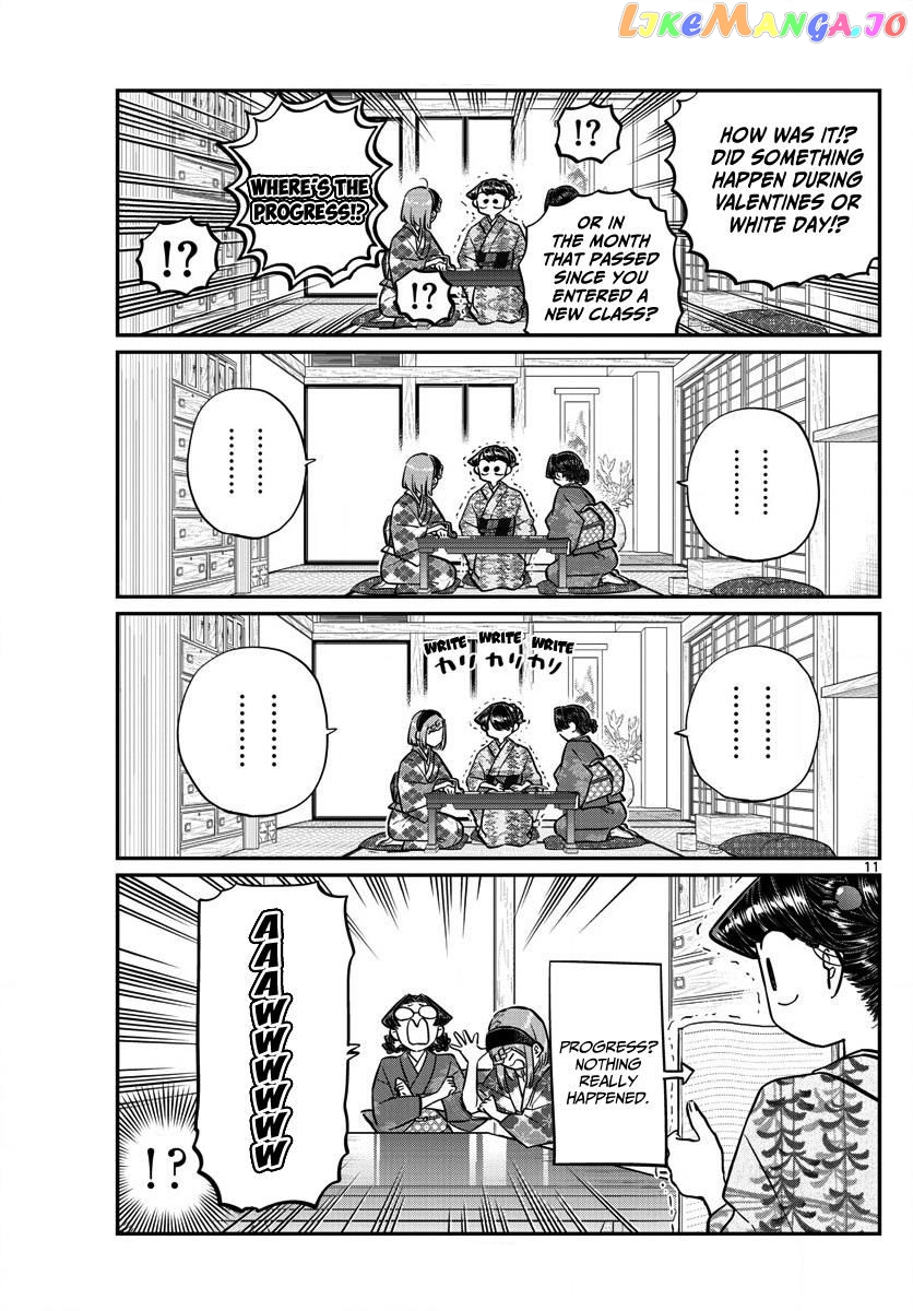 Komi-san wa Komyushou Desu chapter 149 - page 11