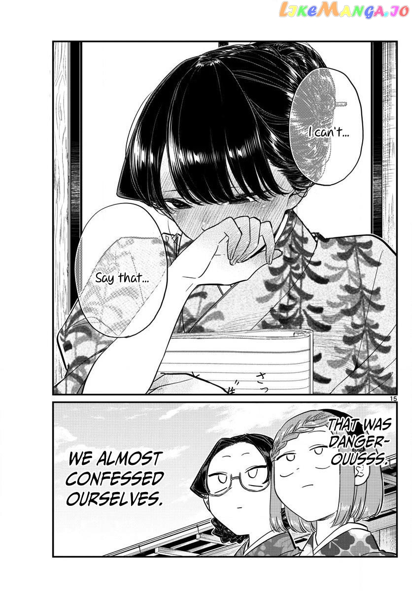 Komi-san wa Komyushou Desu chapter 149 - page 15