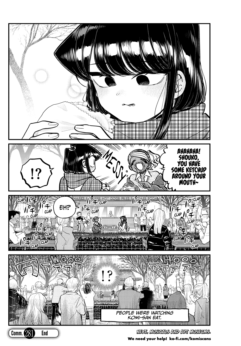 Komi-san wa Komyushou Desu chapter 281 - page 8
