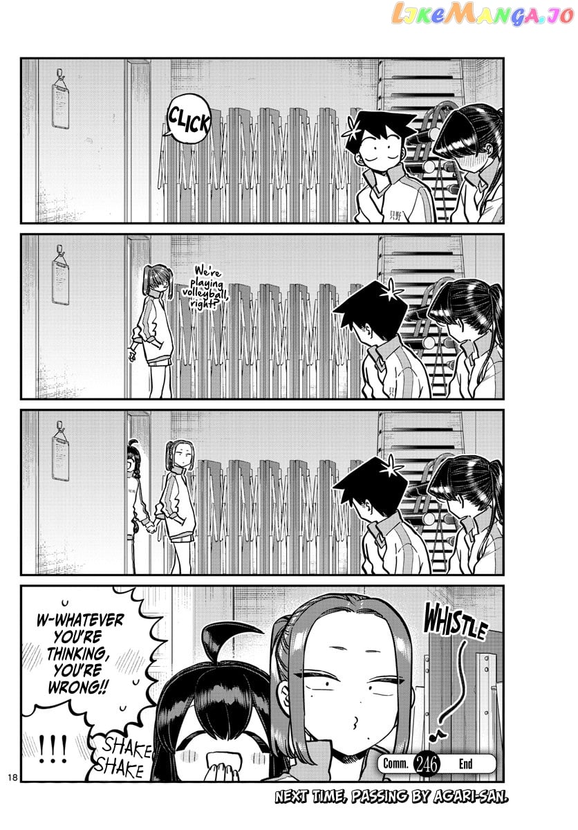 Komi-san wa Komyushou Desu chapter 246 - page 18