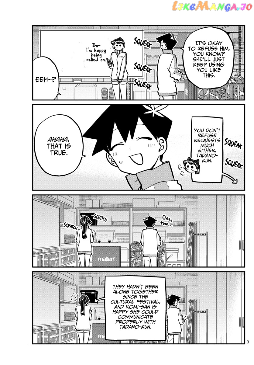 Komi-san wa Komyushou Desu chapter 246 - page 3