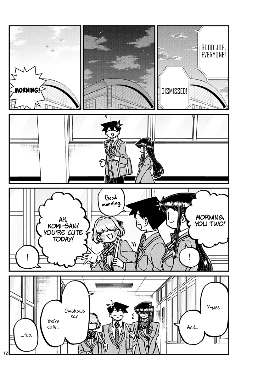 Komi-san wa Komyushou Desu chapter 334 - page 12