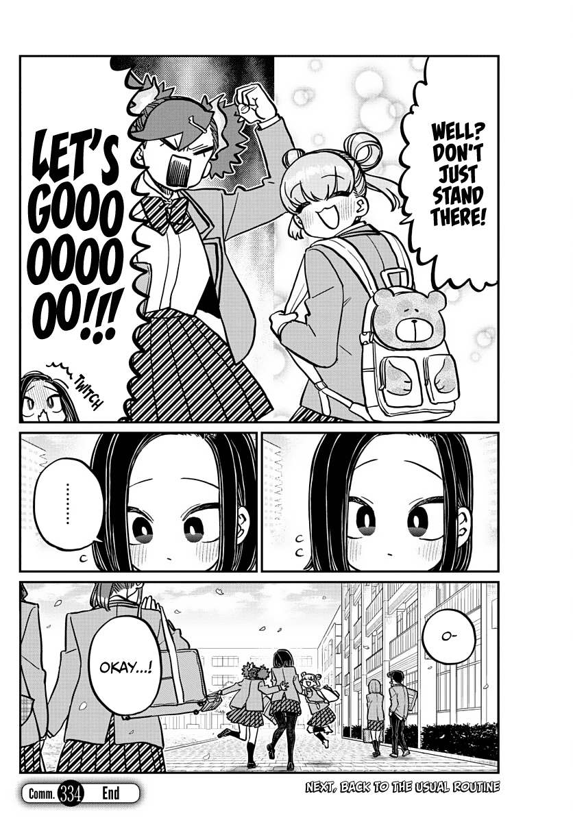 Komi-san wa Komyushou Desu chapter 334 - page 18