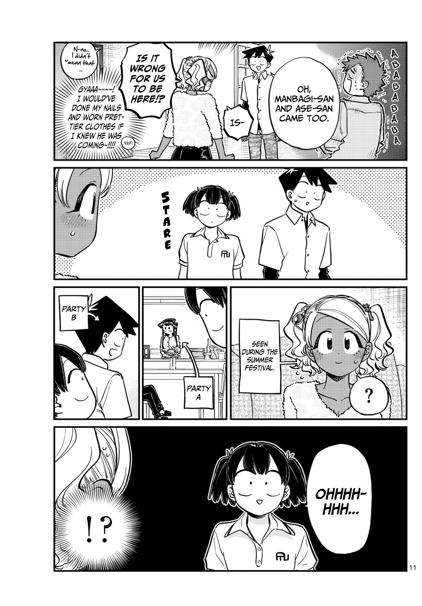 Komi-san wa Komyushou Desu chapter 207 - page 11