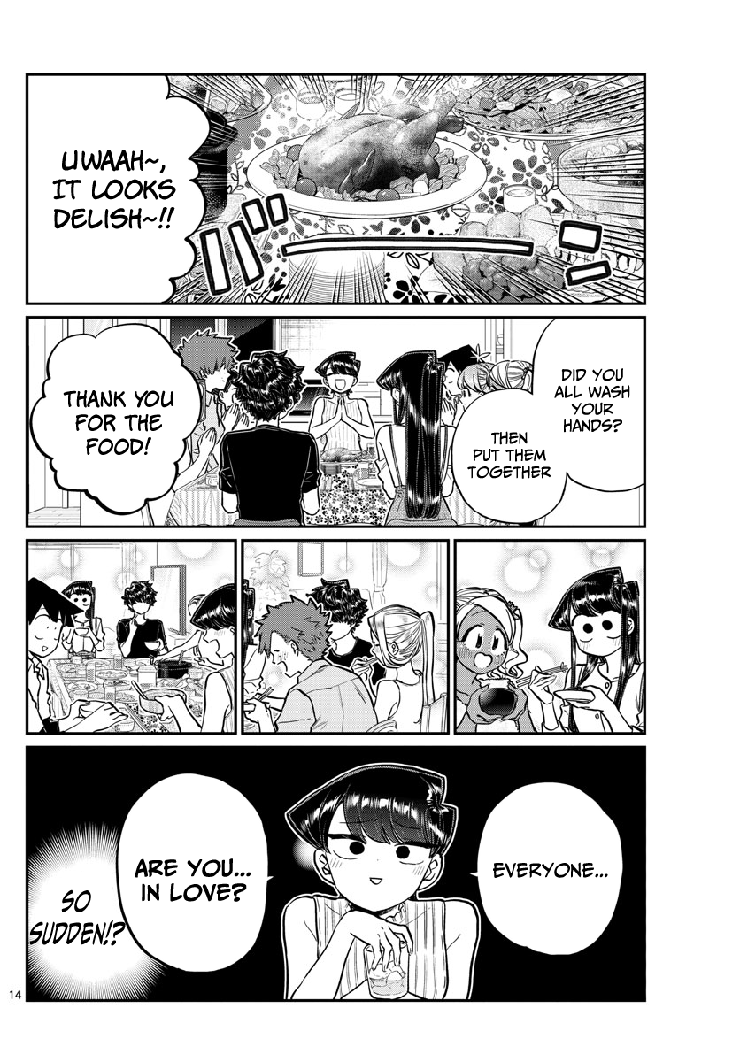 Komi-san wa Komyushou Desu chapter 207 - page 14