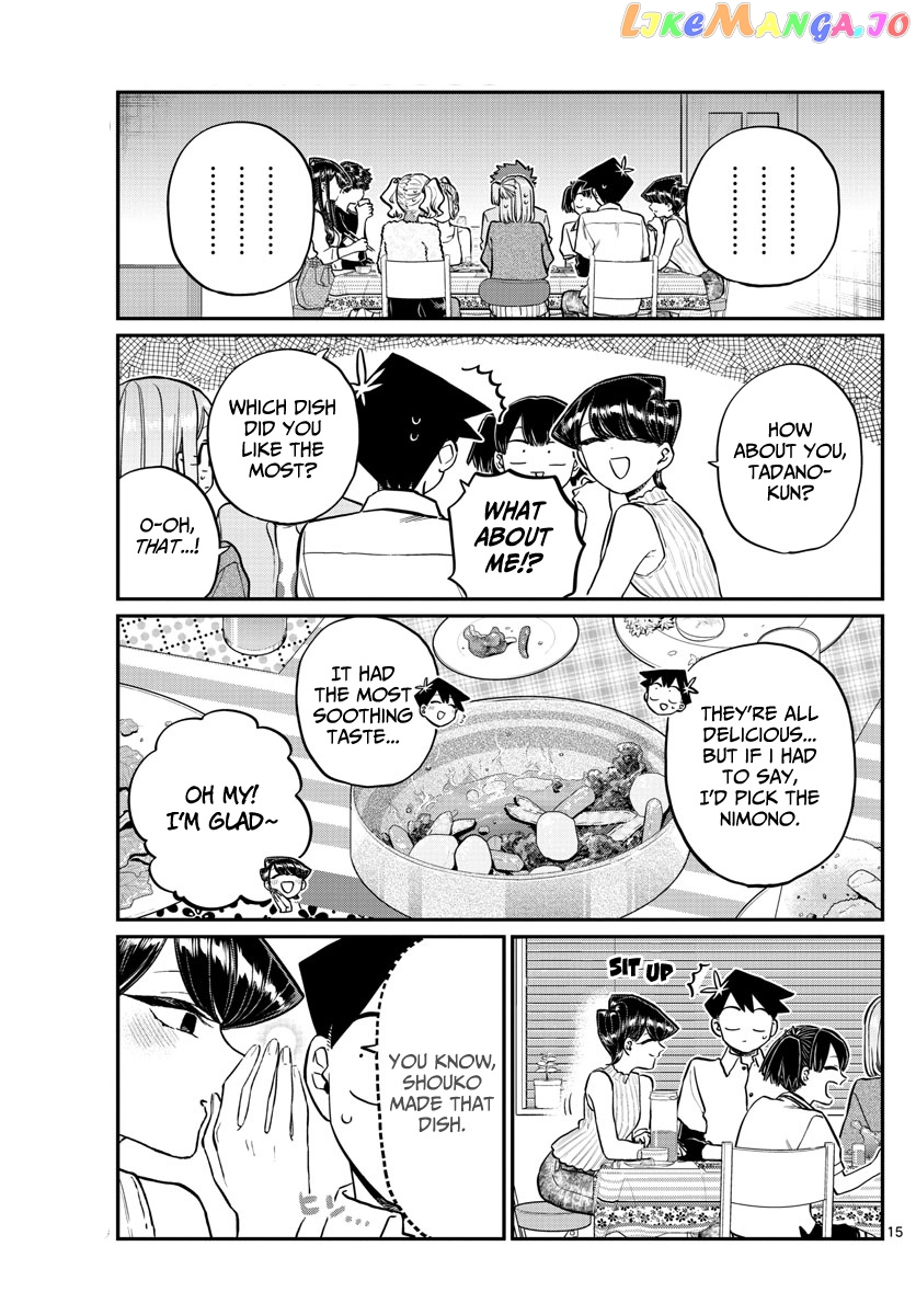 Komi-san wa Komyushou Desu chapter 207 - page 15