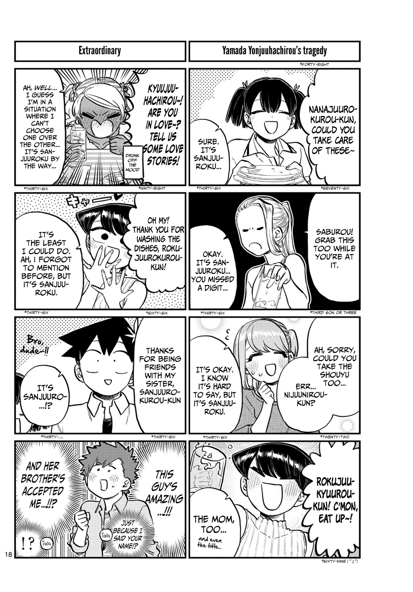 Komi-san wa Komyushou Desu chapter 207 - page 18