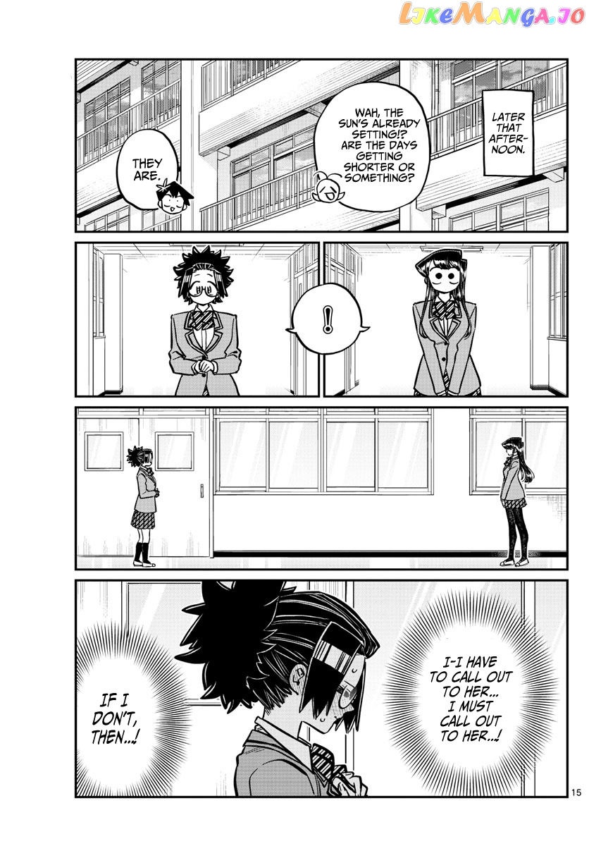 Komi-san wa Komyushou Desu chapter 247 - page 15