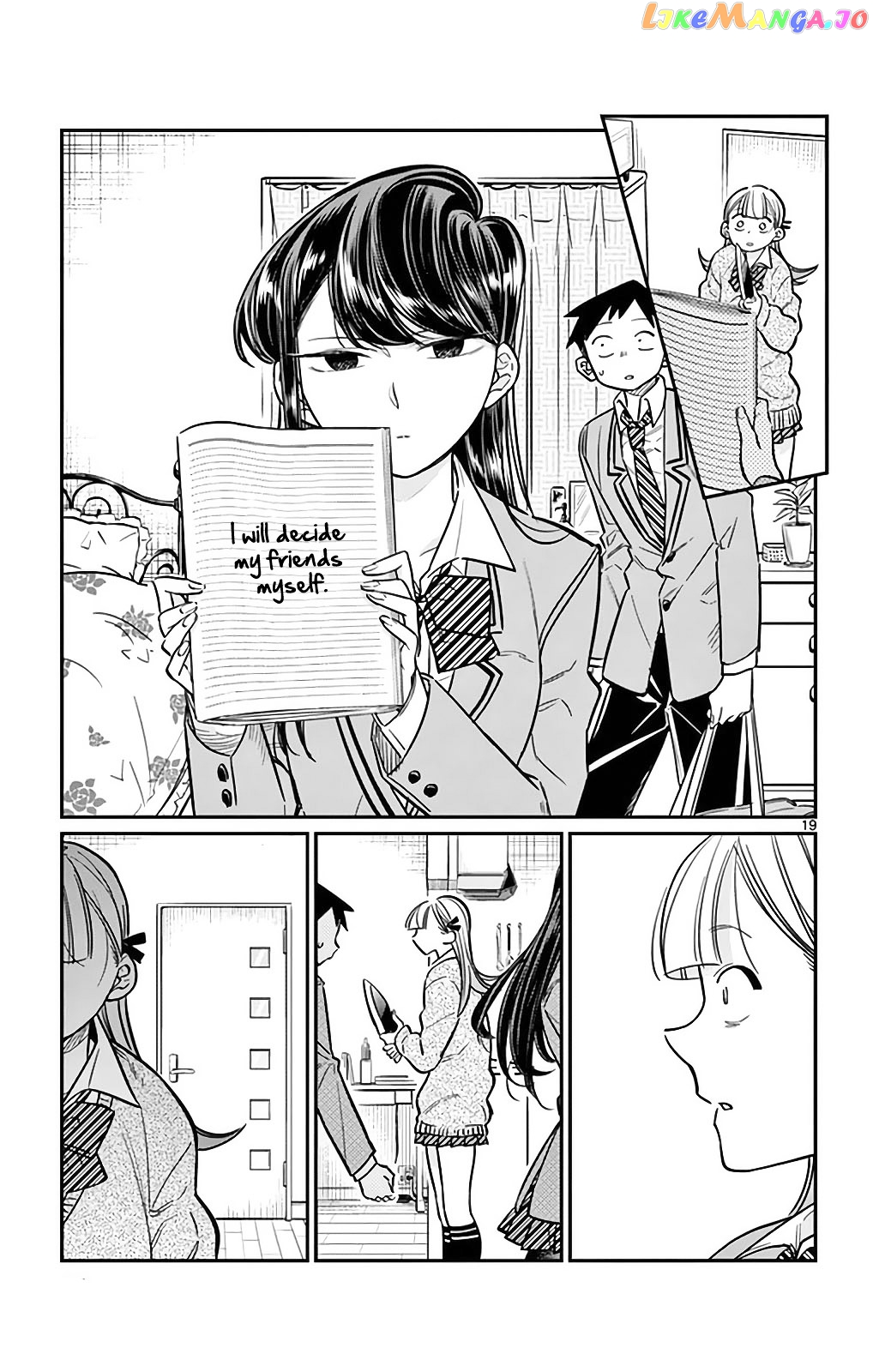 Komi-san wa Komyushou Desu chapter 25 - page 19