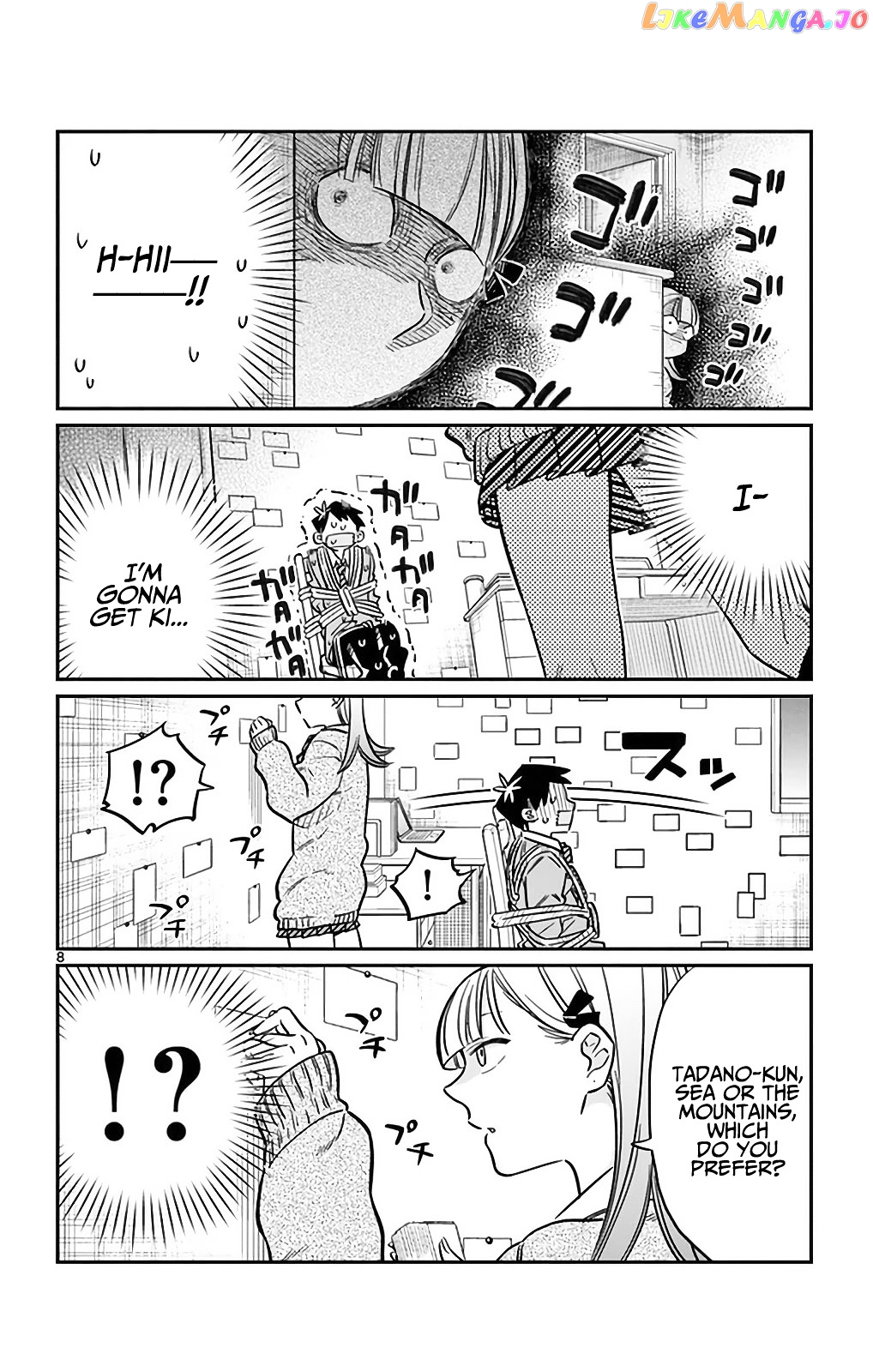 Komi-san wa Komyushou Desu chapter 25 - page 8
