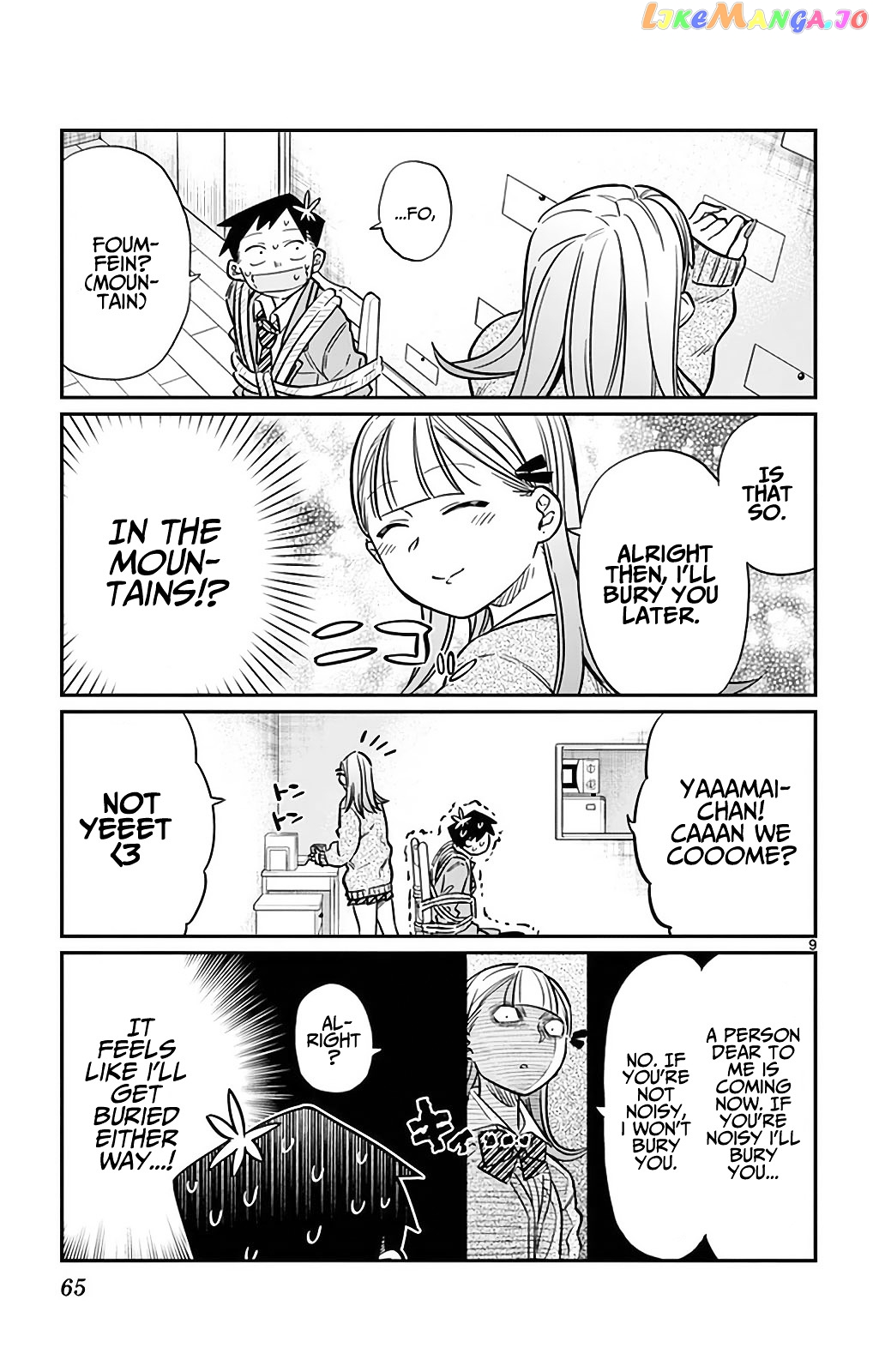 Komi-san wa Komyushou Desu chapter 25 - page 9