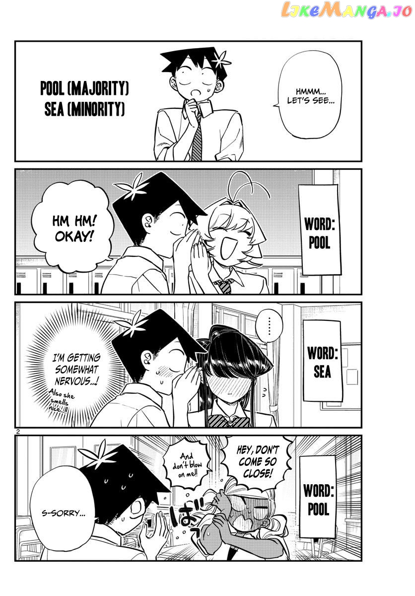 Komi-san wa Komyushou Desu chapter 152 - page 2