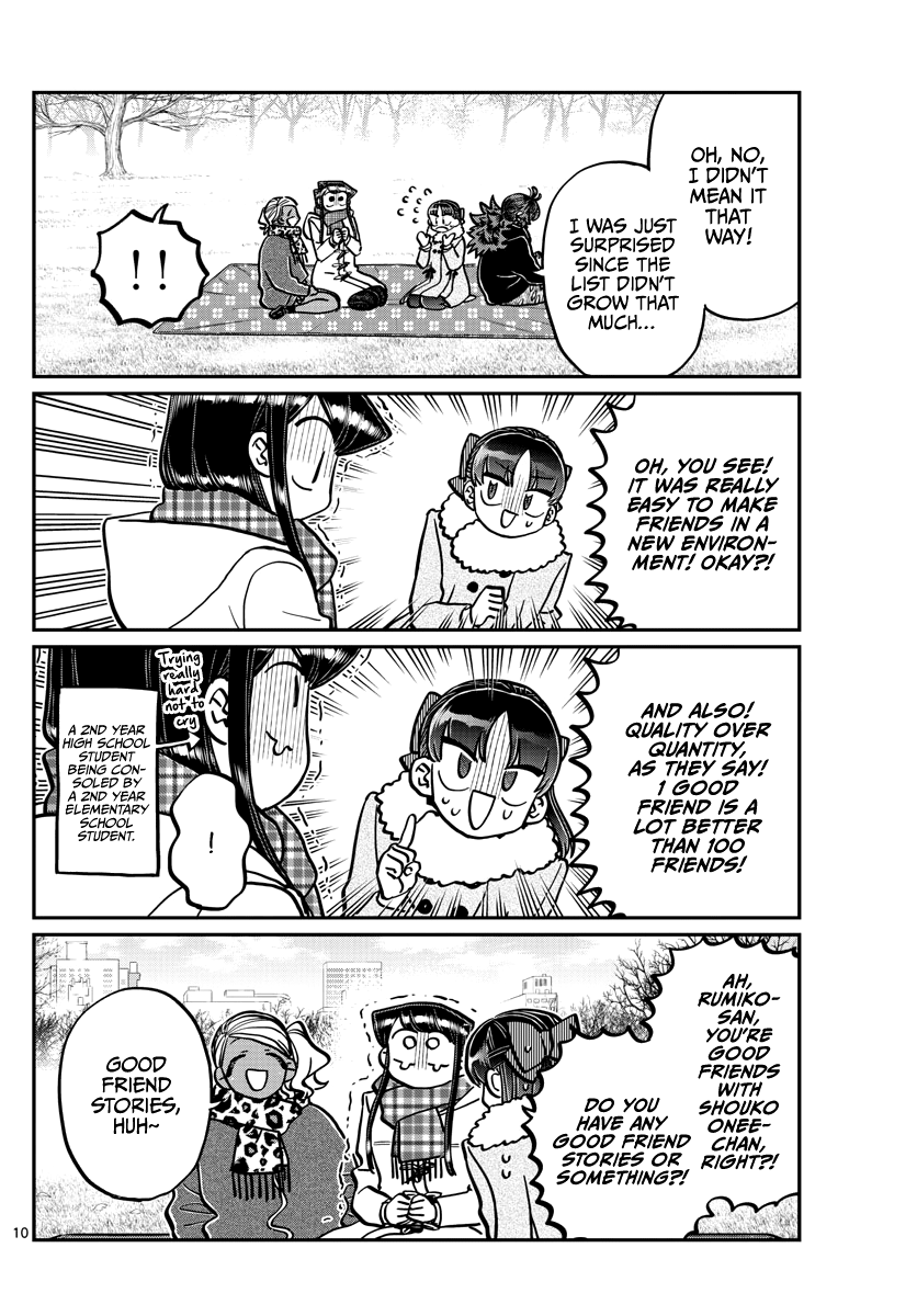 Komi-san wa Komyushou Desu chapter 284 - page 10