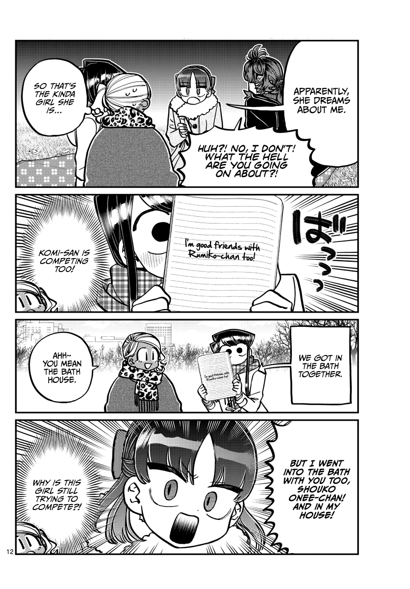 Komi-san wa Komyushou Desu chapter 284 - page 12