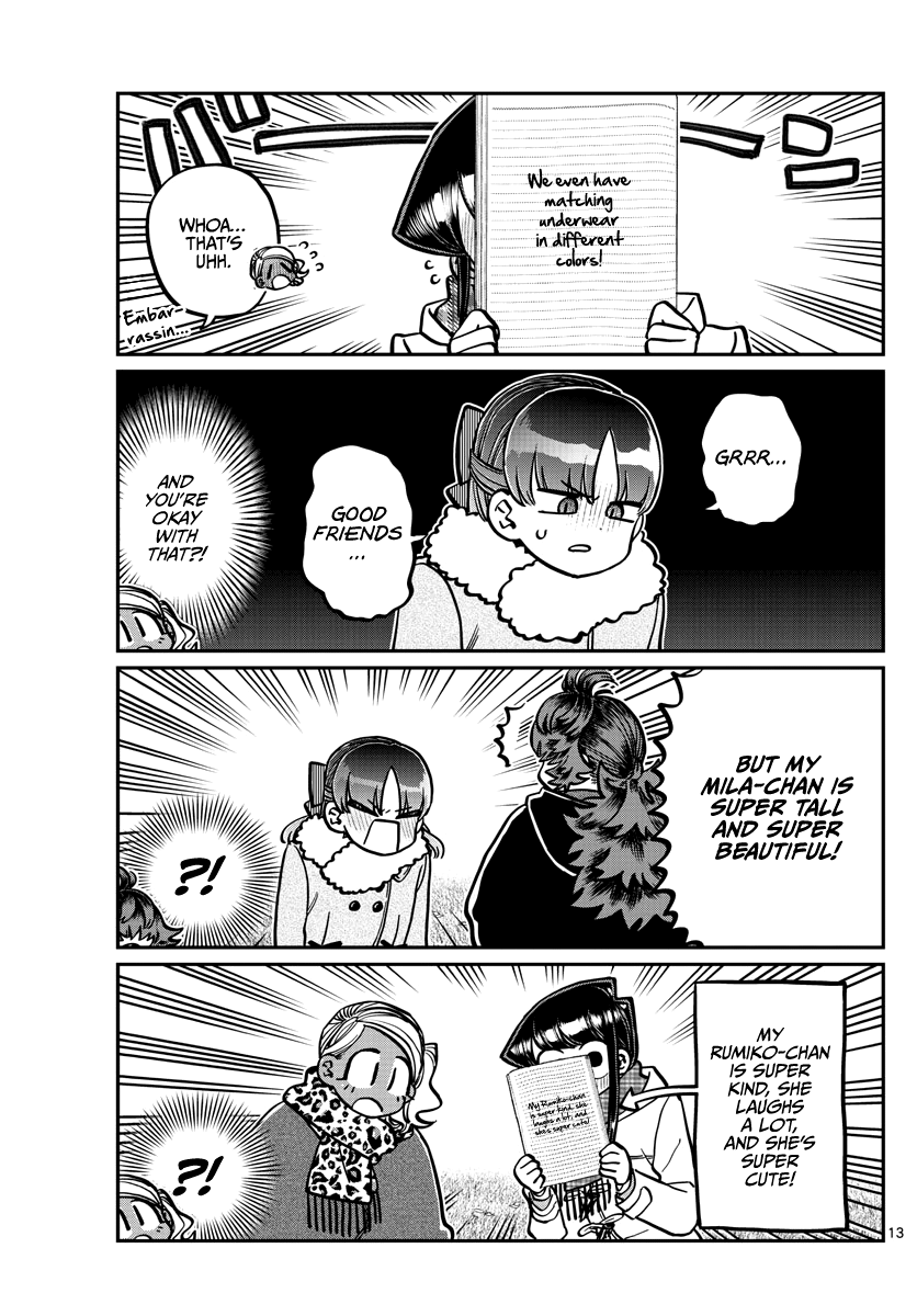 Komi-san wa Komyushou Desu chapter 284 - page 13