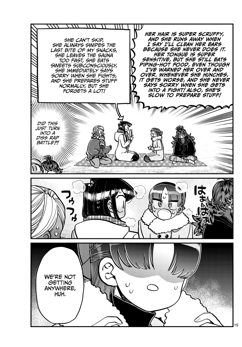 Komi-san wa Komyushou Desu chapter 284 - page 15