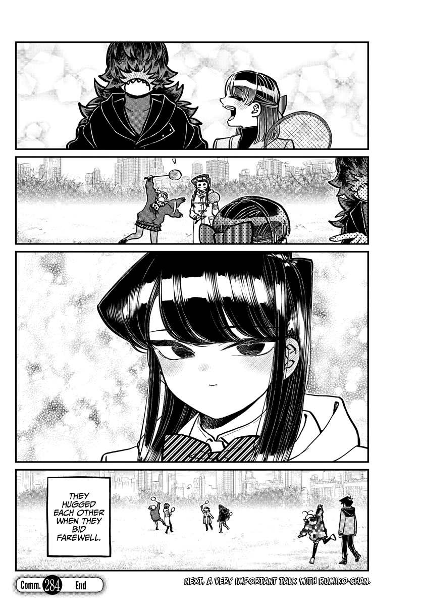 Komi-san wa Komyushou Desu chapter 284 - page 18