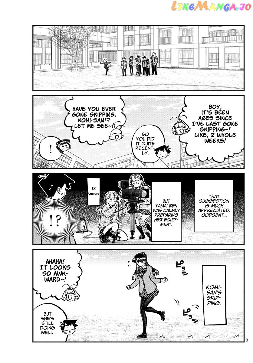 Komi-san wa Komyushou Desu chapter 249 - page 3