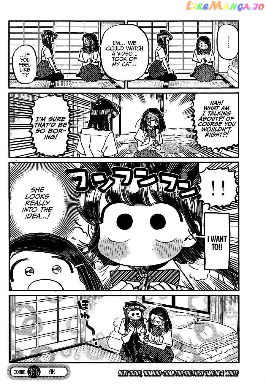 Komi-san wa Komyushou Desu chapter 396 - page 8