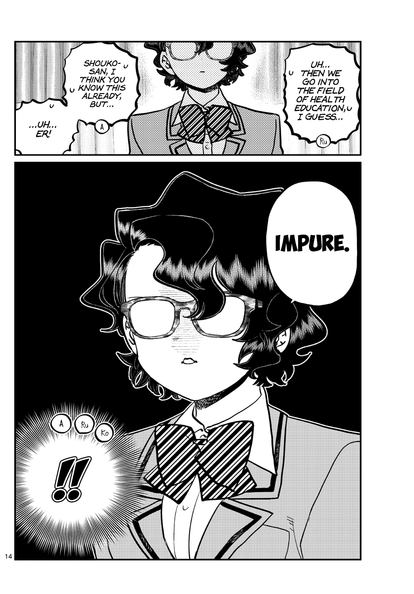 Komi-san wa Komyushou Desu chapter 285 - page 14
