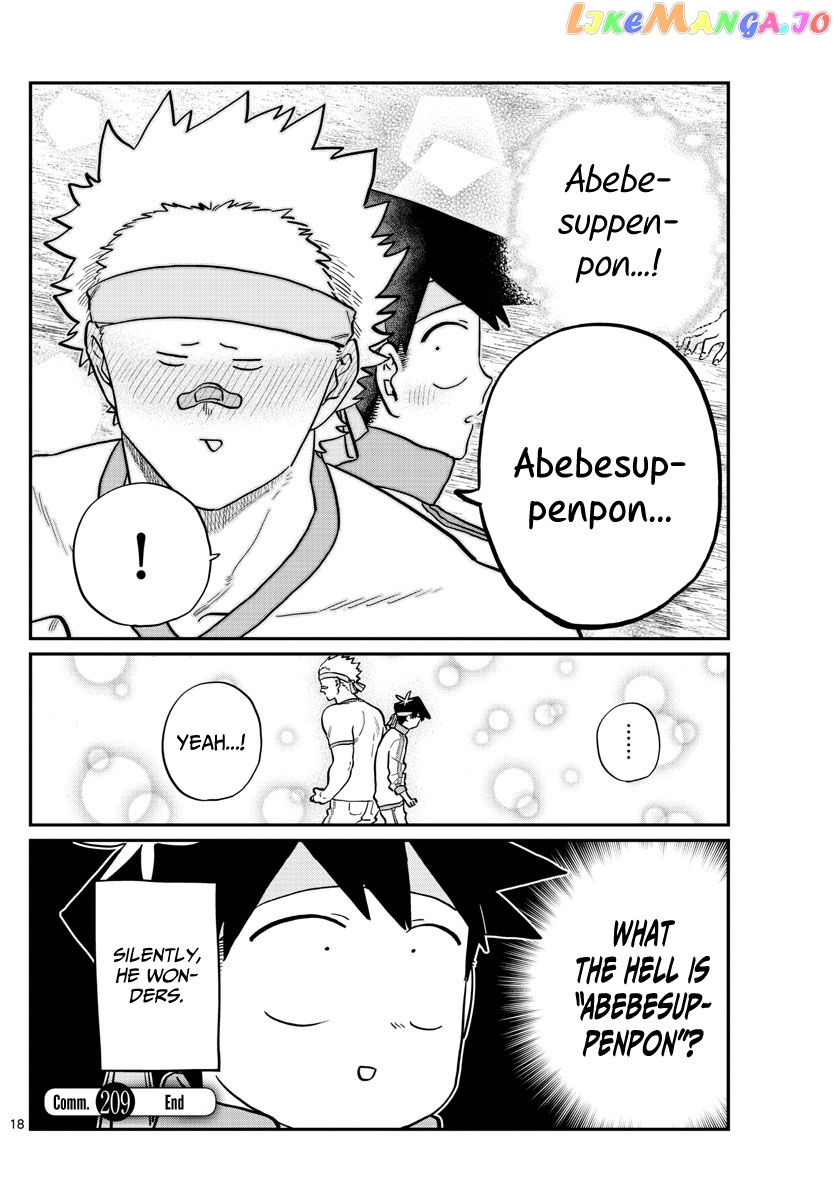 Komi-san wa Komyushou Desu chapter 209 - page 14