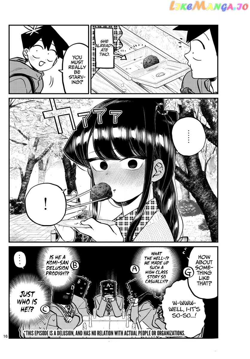 Komi-san wa Komyushou Desu chapter 250 - page 16