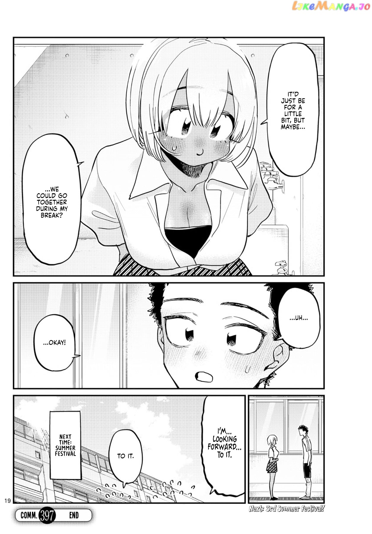 Komi-san wa Komyushou Desu chapter 397 - page 19